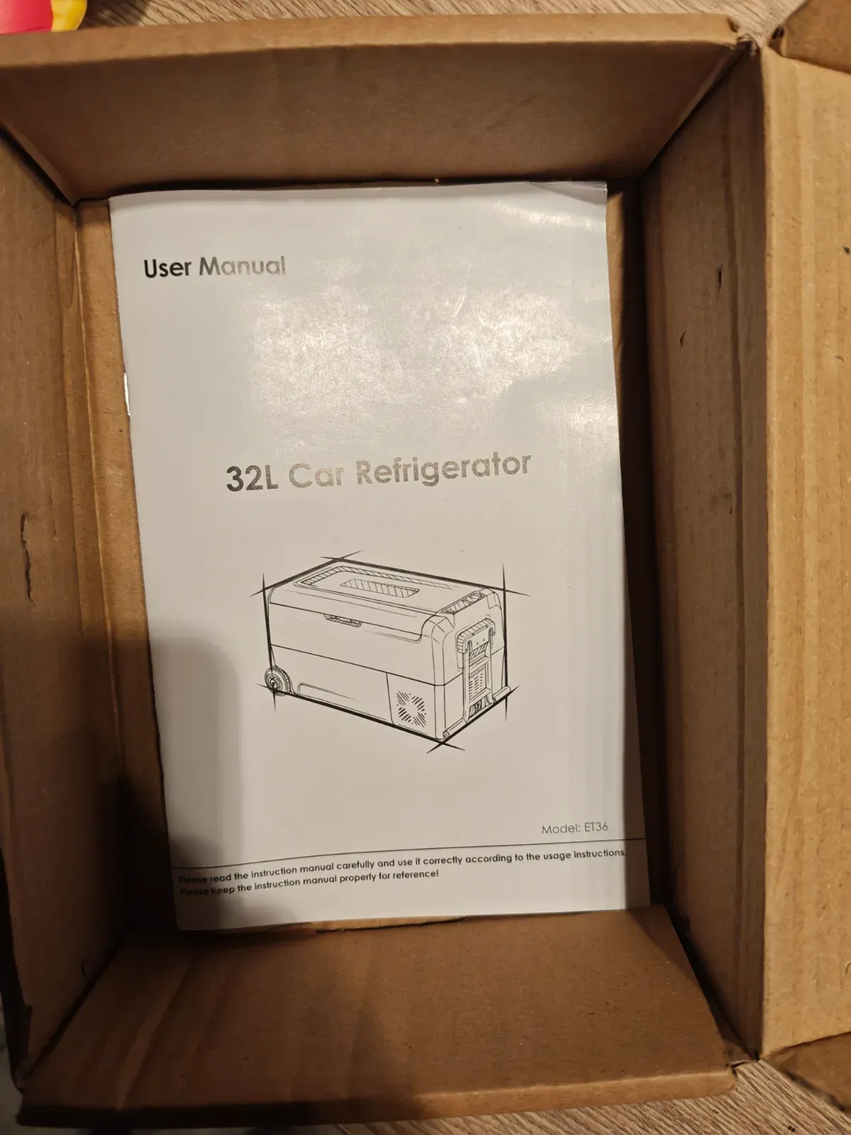 Deze 32 liter elektrische koelbox