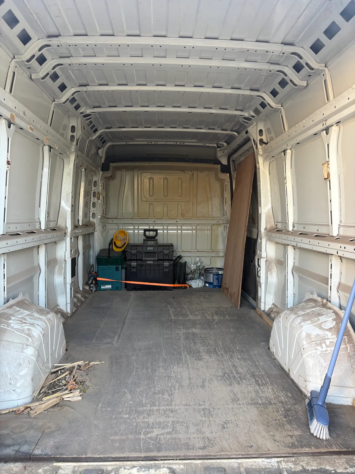 Houten vloer op maat Peugeot Boxer L3