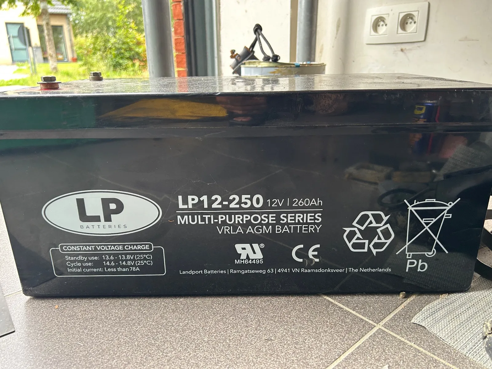 Lood batterij voor camper