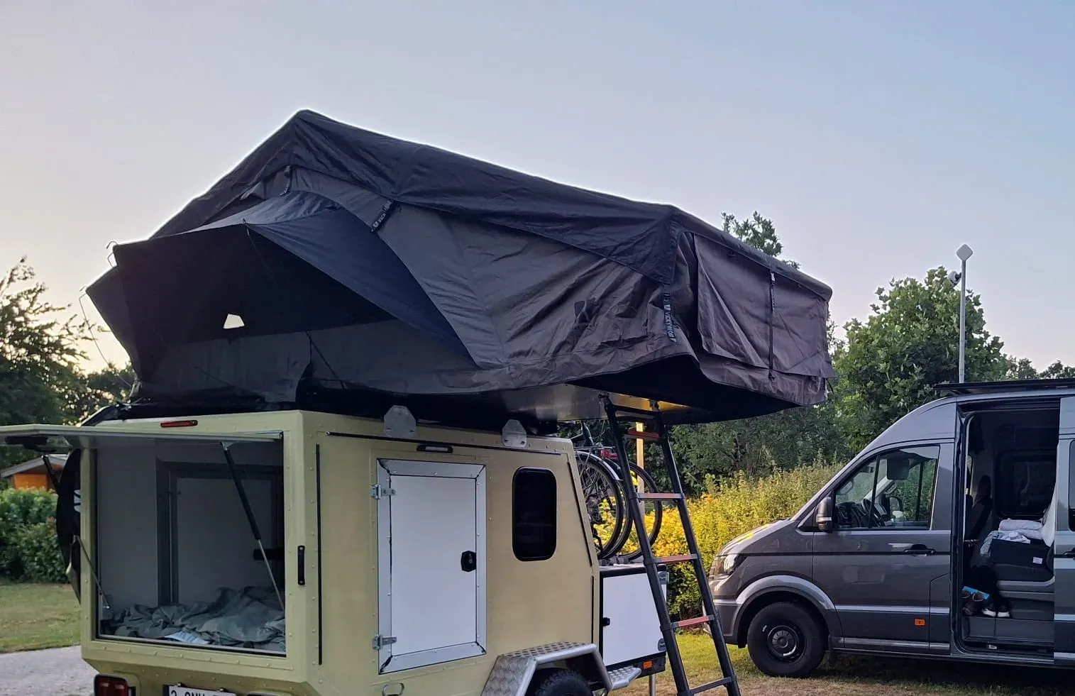 Daktent Vickywood Big willow 160 Gen 3 Grijs