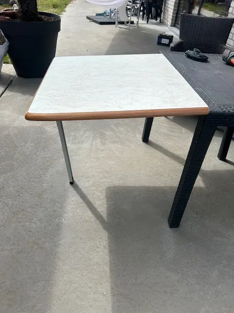 Tafel uit caravan