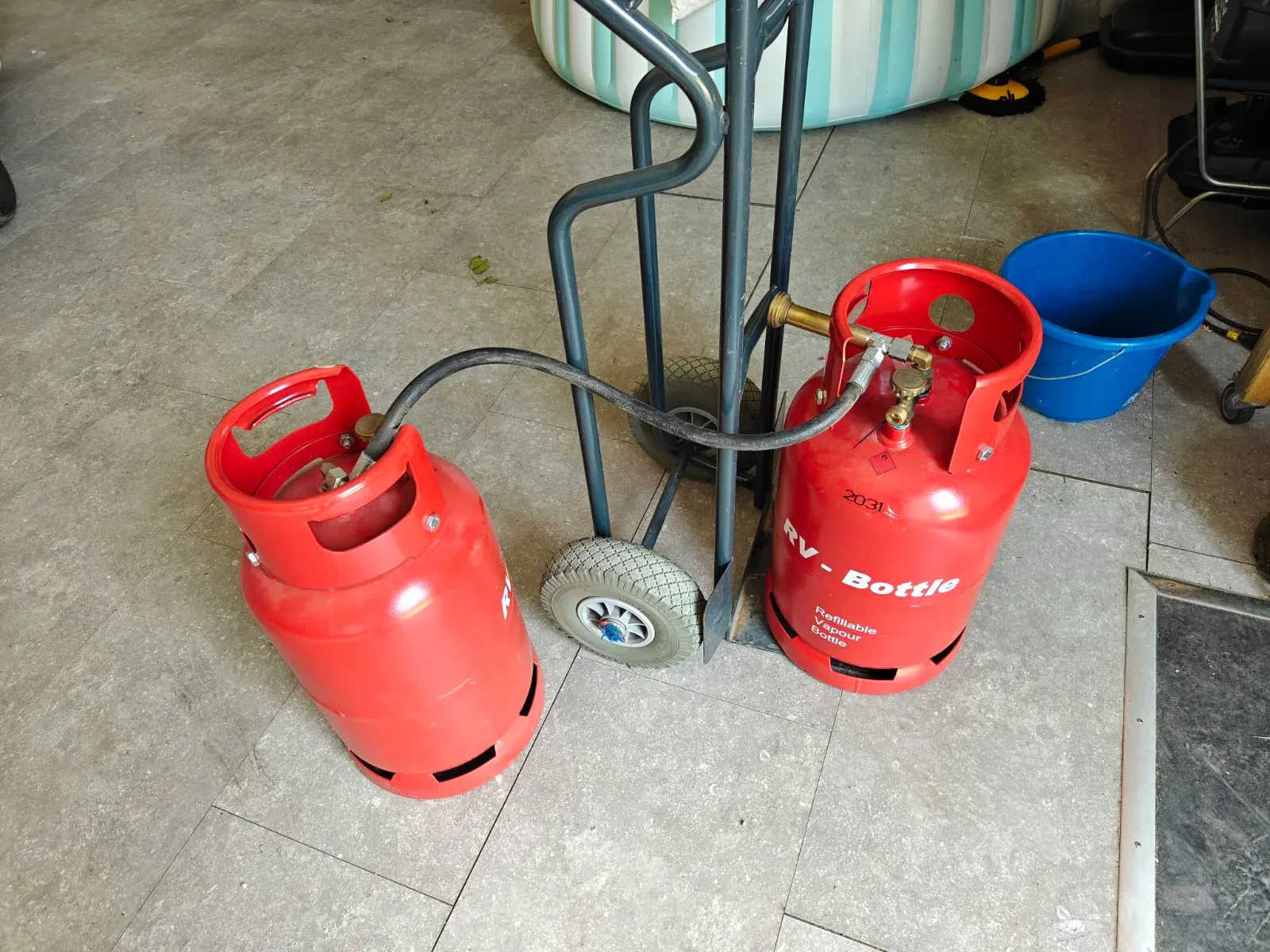 2 LPG-FLESSEN