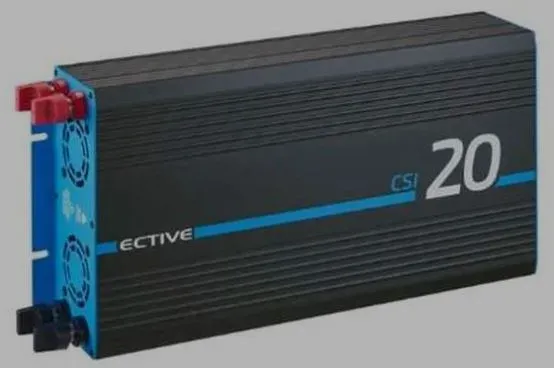 Ective CSI 20 intelligente omvormer 12V - 220V met zuivere sinus 2000 Watt nieuw in de doos