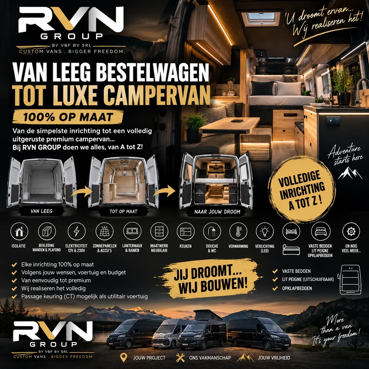 ‼️VAN EEN SIMPELE BUS NAAR EEN PREMIUM BUSCAMPER ?‼️‼️