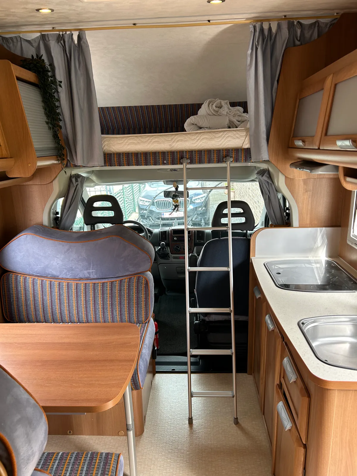 Fiat ducato alkoof mobilhome, miller