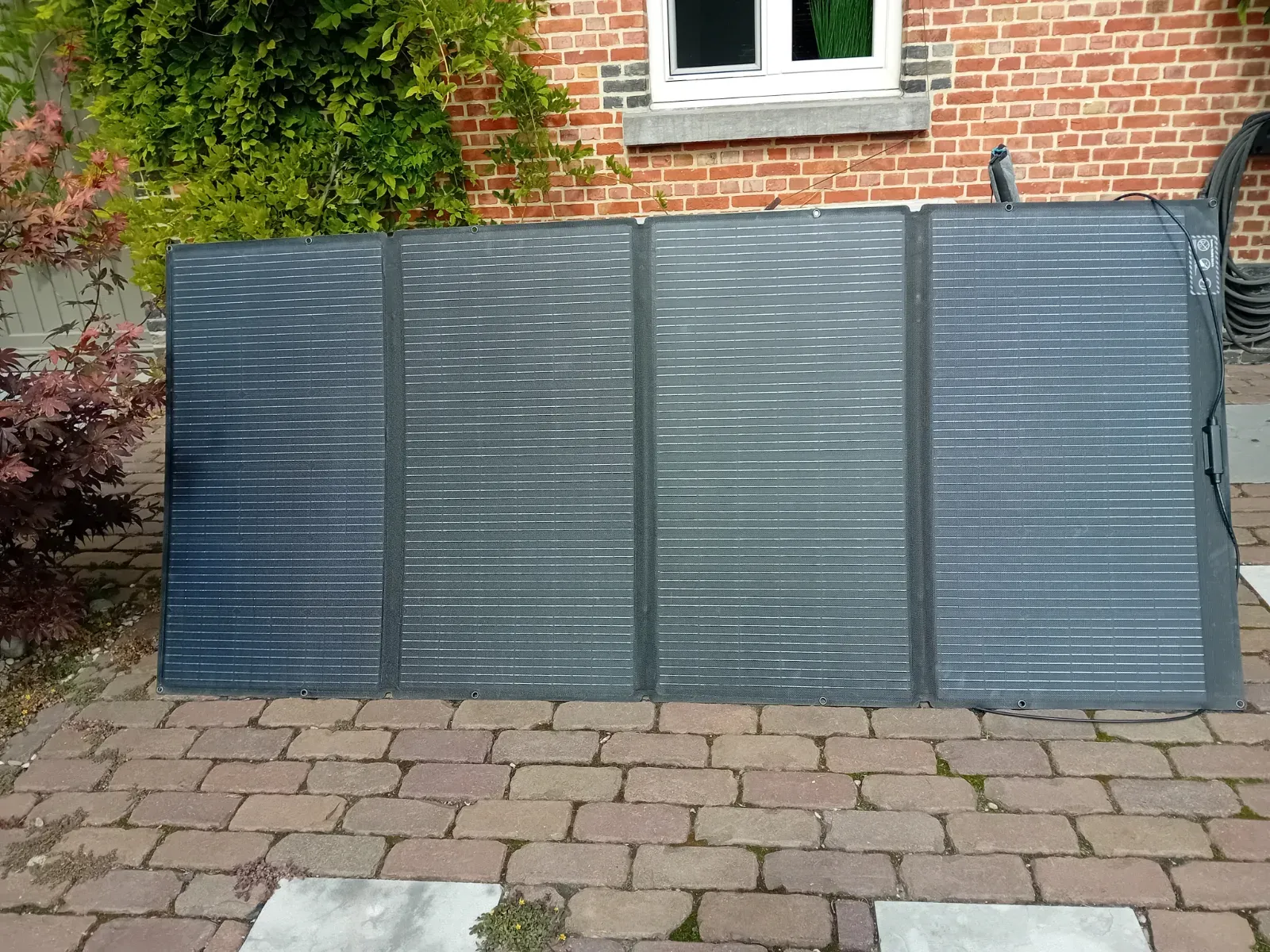 Ecoflow opplooibaar zonnepaneel 400w