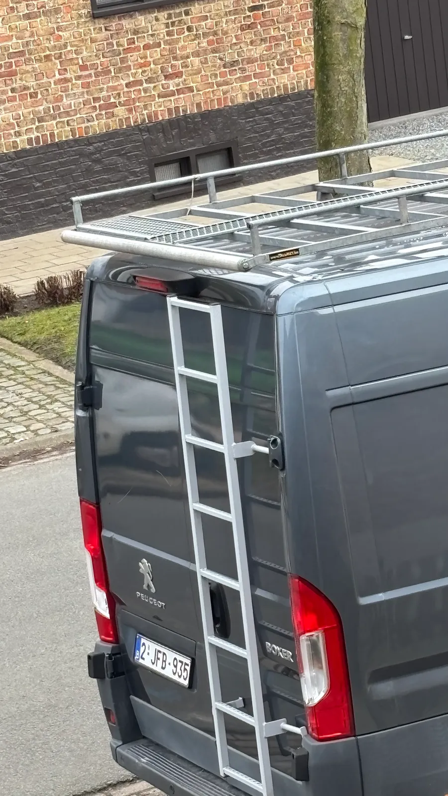 Imperiaal dakrek en ladder Peugeot Boxer L4